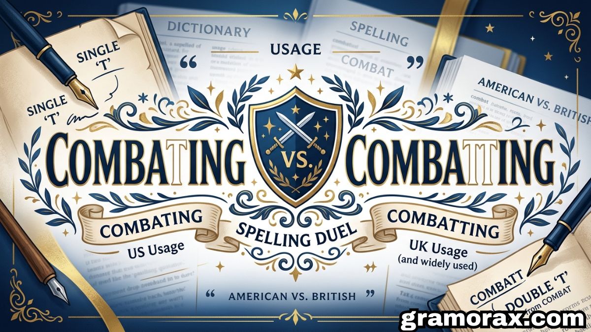 Combating vs Combatting: Which One Should You Use? ⚔️✨