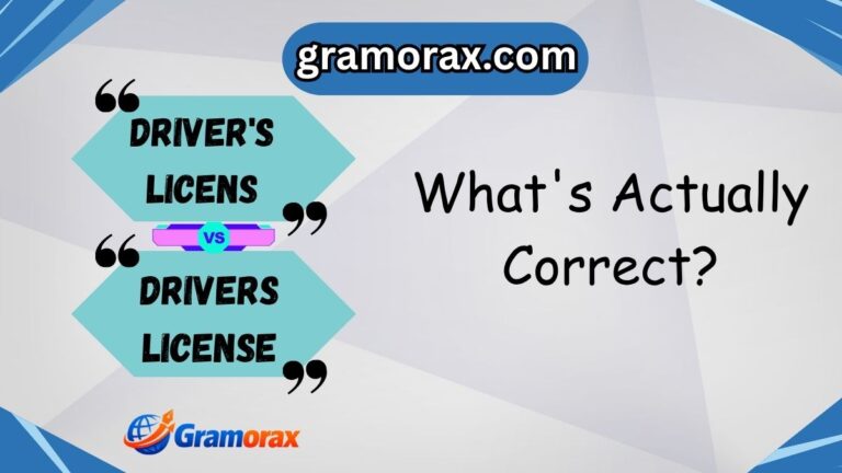 Driver's License vs Drivers License: What's Actually Correct?