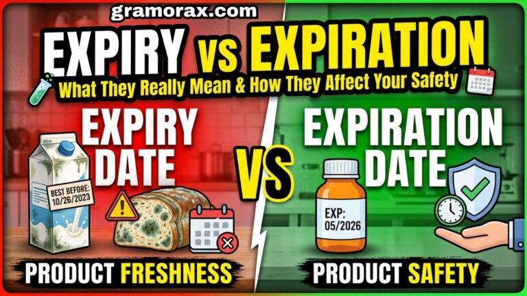 Expiry vs Expiration: What They Really Mean & How They Affect Your Safety 🧪📅