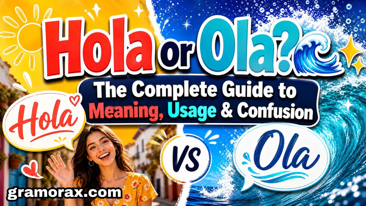 Hola or Ola? 🌊✨ The Complete Guide to Meaning, Usage & Confusion