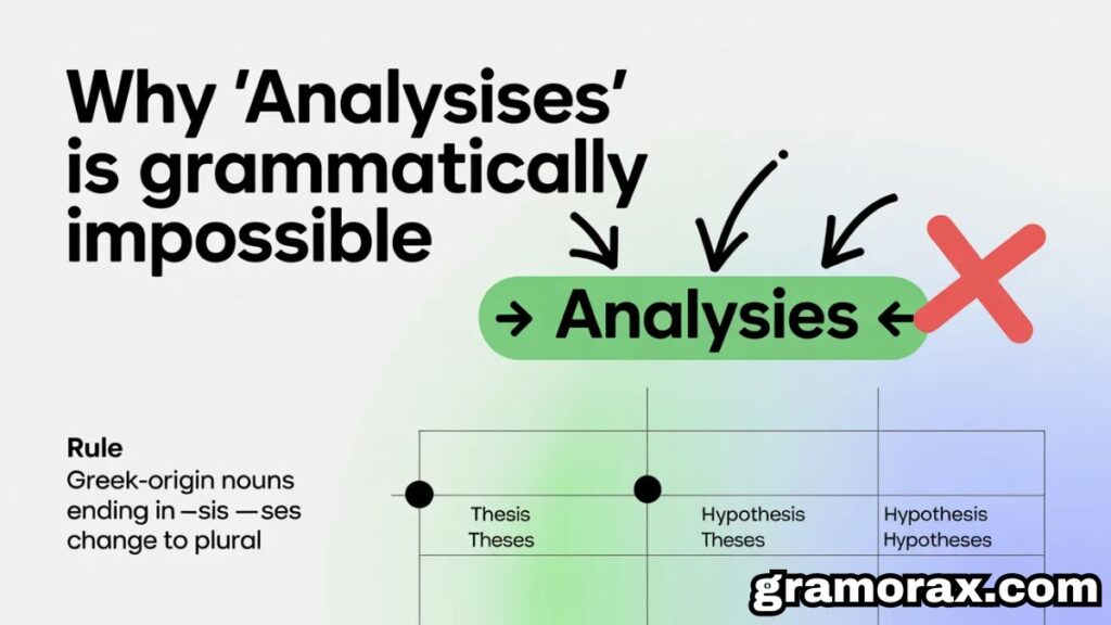 🔍 Analysis vs Analyses: The Complete Guide to Using These Words Correctly

