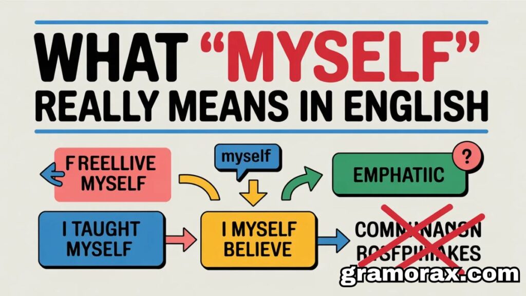 Myself vs My Self: The Complete Guide to Meaning, Grammar, Identity & Real-World Usage

