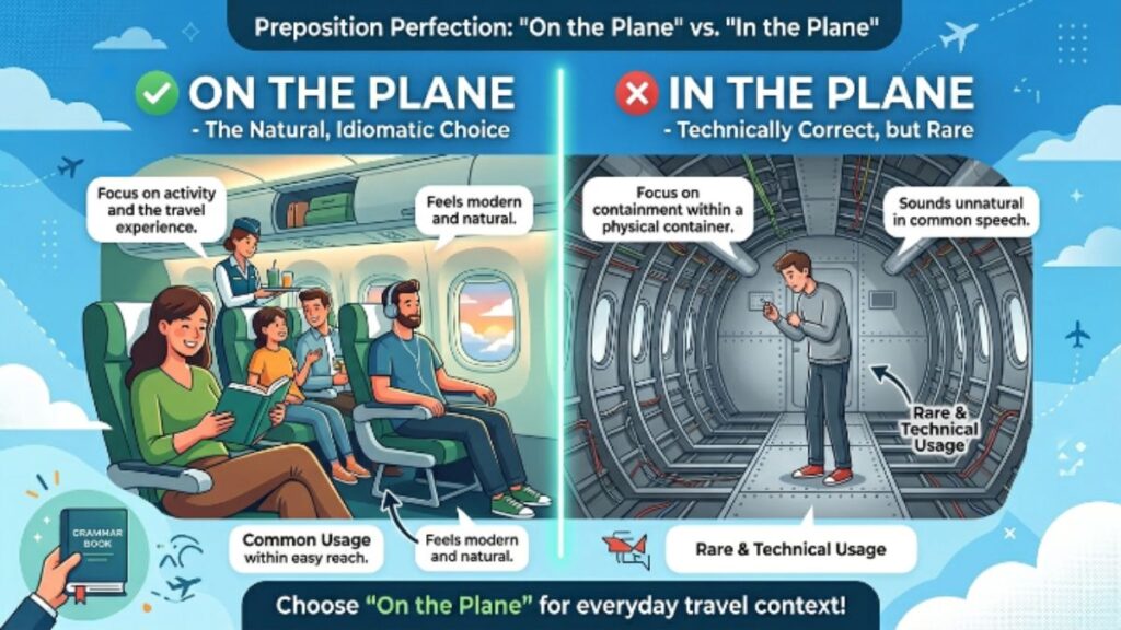 ✈️ "On the Plane" or "In the Plane"? The Complete Guide You'll Ever Need

