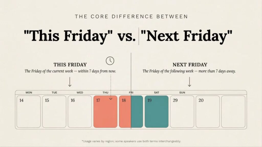 📅 Next Friday vs This Friday: The Clear Guide to Never Miss a Date Again