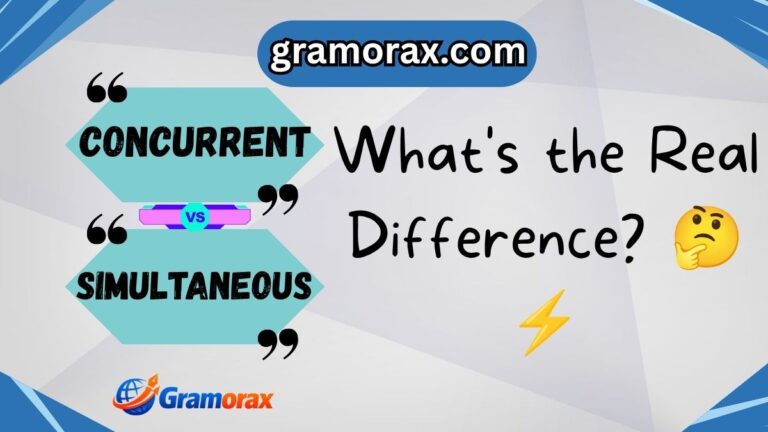 Concurrent vs Simultaneous: What's the Real Difference? 🤔⚡