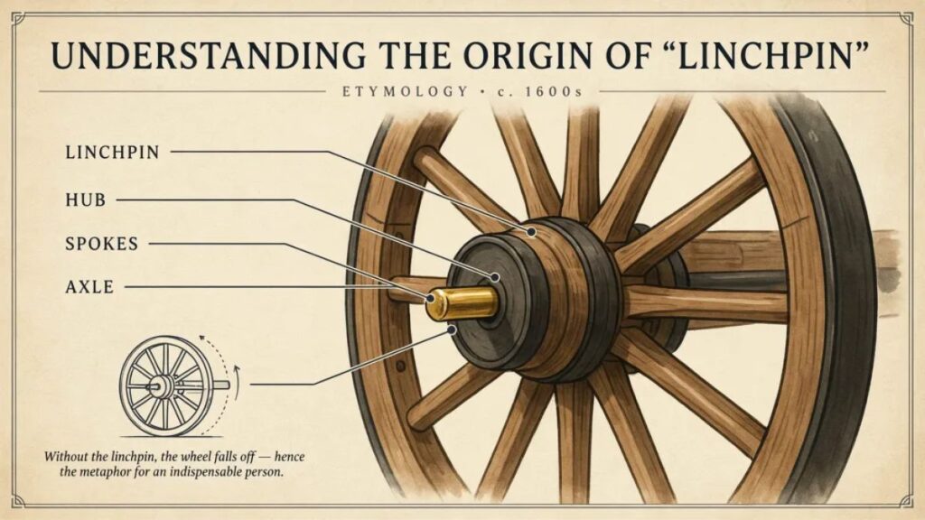 🔧 Linchpin vs. Lynchpin: The Real Difference, Correct Spelling & How to Use It (With Examples)


