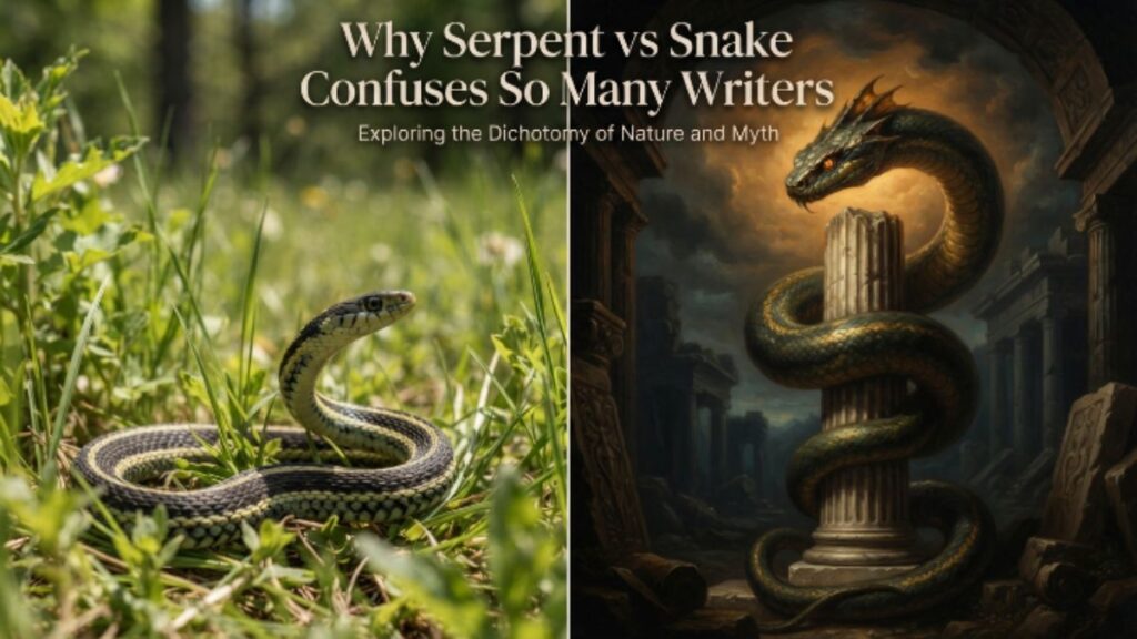 π Serpent vs Snake: The Real Difference Explained Clearly